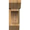 Ekena Millwork Imperial Slat Rough Sawn Bracket w/ Offset Brace, Western Red Cedar, 6"W x 16"D x 16"H BKT0604X16X16IMP06RWR - alternate 3